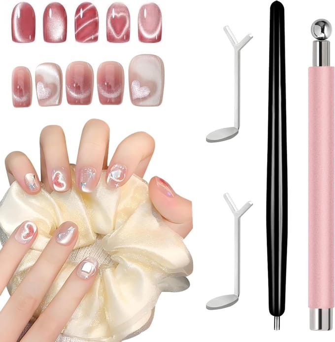 Cat Eye Magnet Set - Nail Art Pen - Nagels Ontwerpen - 4 Delig