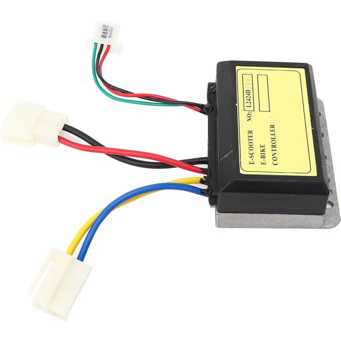 Contrôleur de balais 12 V 250 W, 3 lignes, remplacement pour scooter électrique pliable Dolphin beige
