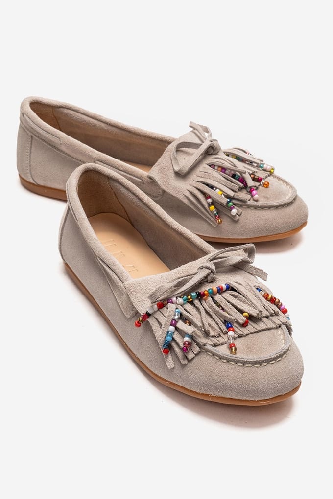 Evelyn Leren Loafer
