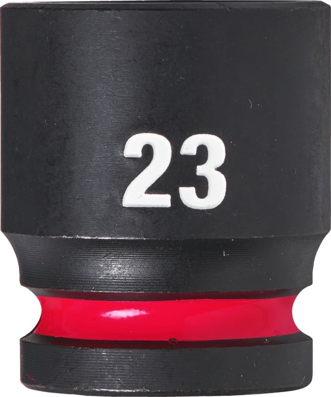 Milwaukee Shockwave Impact Duty - Korte Dopsleutel - 23mm - HEX - 1/2 inch