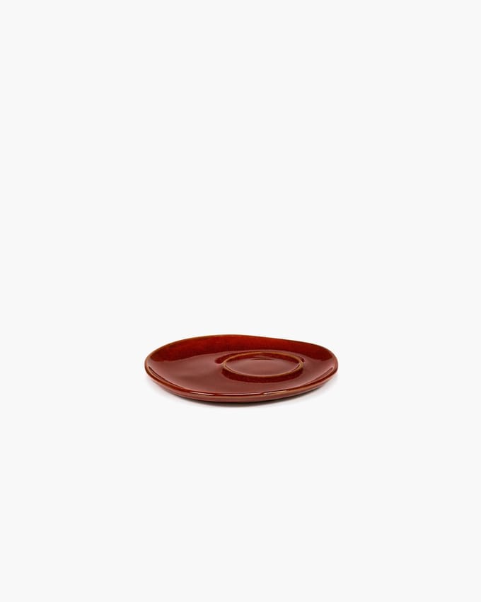 Serax Marie Michielssen La Mère espresso schotel D11cm venetian red (set van 2)
