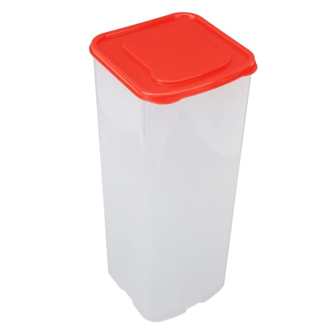 Broodbewaarbox Houd Vers Grote Capaciteit Perfecte Afsluiting Doos Broodcontainer voor Thuis Commercieel Gebruik rood