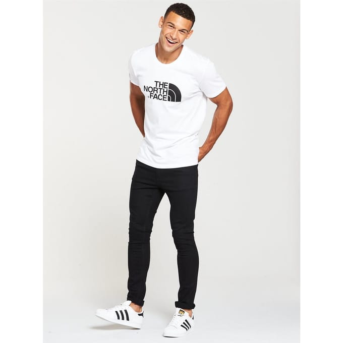 The North Face Heren T Shirt SS Easy Tee Wit