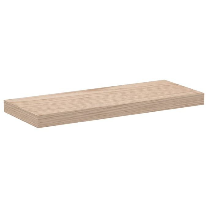 vidaXL - Wandschap - 60x23,5x4 - cm - bewerkt - hout