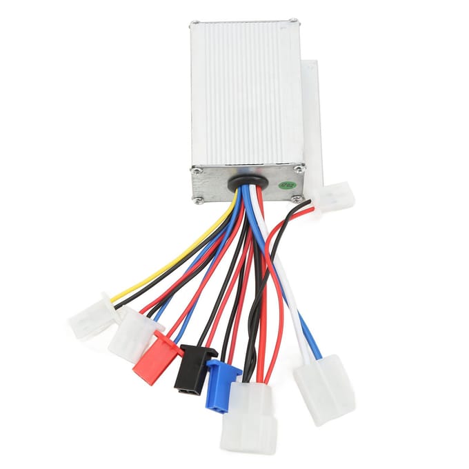 24V 250W Moteur à Balais Contrôleur de Vitesse Module Régulateur de Vitesse pour Scooter Électrique Vélo white