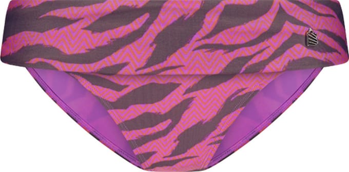 Beachlife Zigzag Zebra omslag bikinibroekje