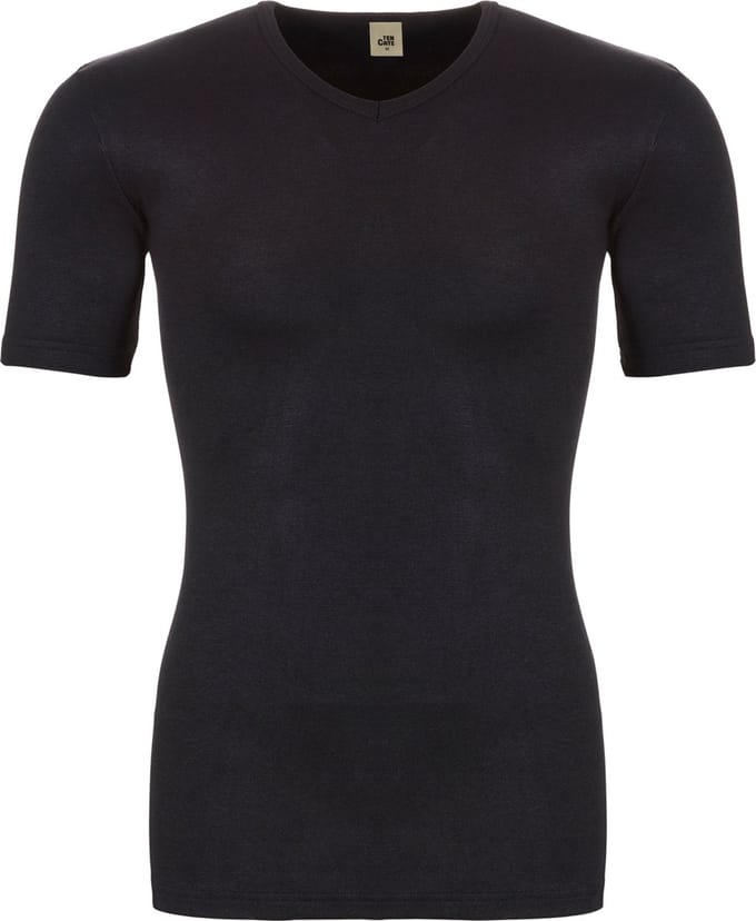 thermo shirt v-neck zwart voor Heren | Maat S