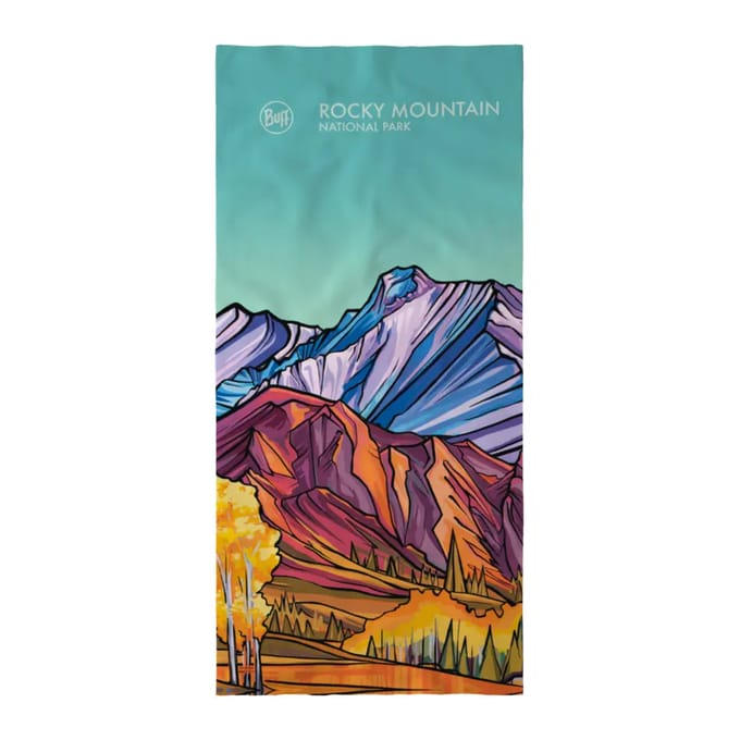 BUFF Coolnet UV+ Multifunctionele Bandana Rocky Mountain
