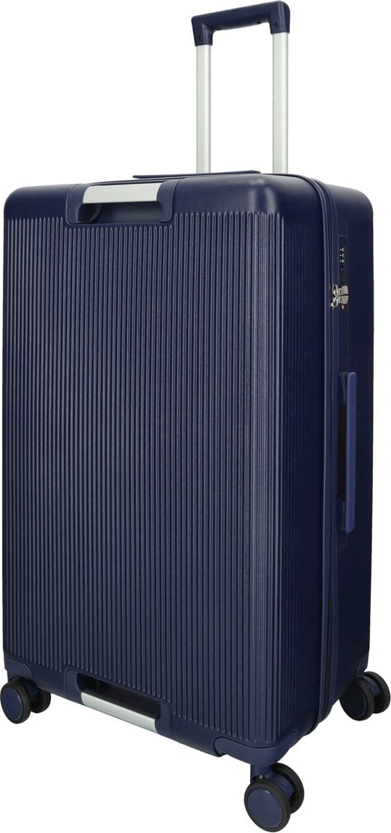 Enrico Benetti Seattle Grote Koffer 75 cm - 107 liter - Navy Blauw
