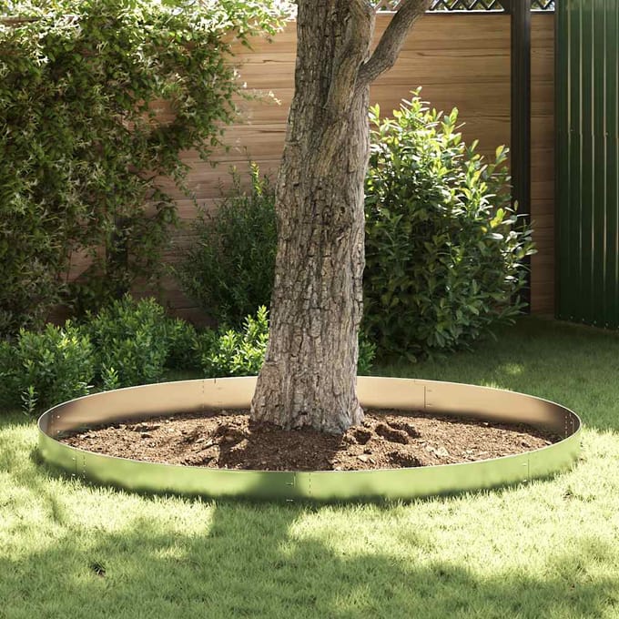 vidaXL - 20 - st - Grasboord - flexibel - 100x14 - cm - gegalvaniseerd - staal