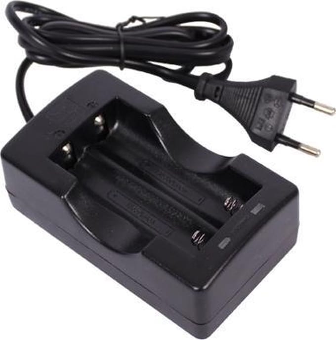 Dubbele oplader 18650