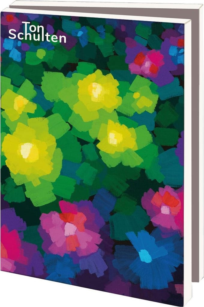 Kaartenmapje met env, klein: Bloemen, Ton Schulten