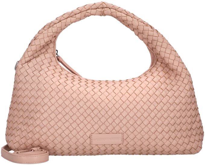 Les Visionnaires Sadie Grande Weave Silky - Handtasche 40 cm (rose quartz)