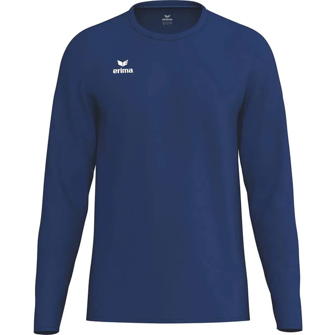 Erima Intro Voetbalshirt Lange Mouw Heren - New Navy | Maat: S
