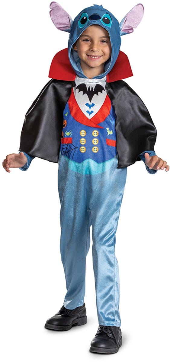 Disney Lilo & Stitch Classic Vampire Kostuum Blauw 3-4 Years