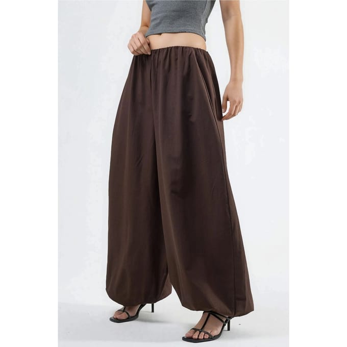 Elastische Taille Ballon Broek