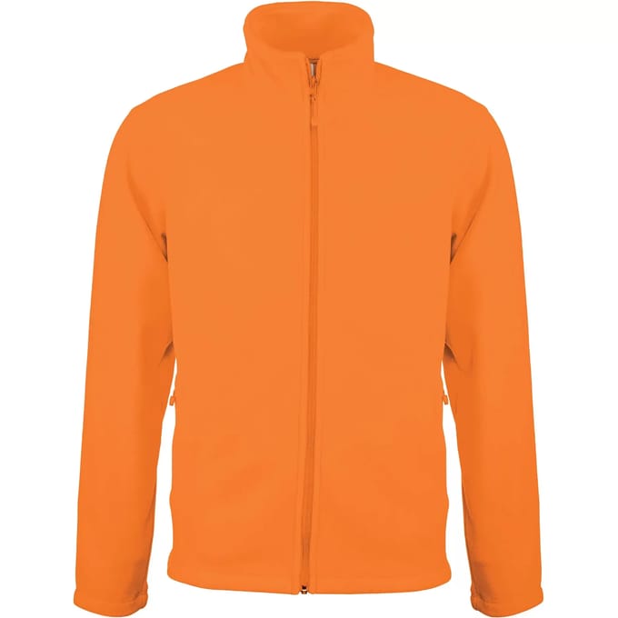 Kariban Microfleece met rits heren K911 - orange - S