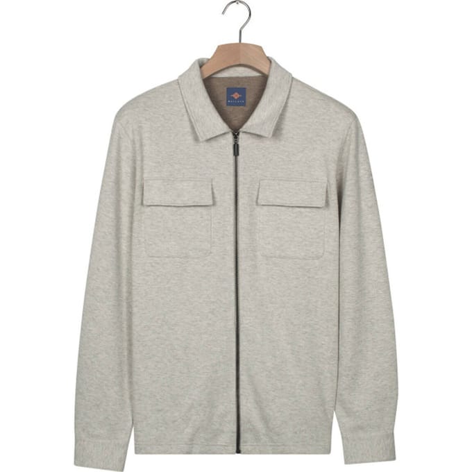 Baileys Vest Sweat Full Zip Chest Pockets Shell / male