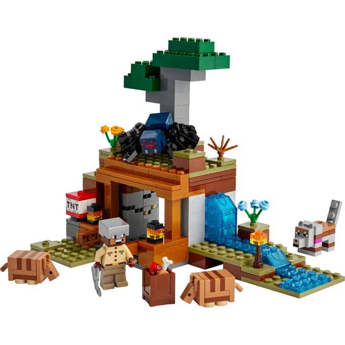 LEGO Minecraft LEGO® MINECRAFT 21269 De expeditie naar riemdiermijn