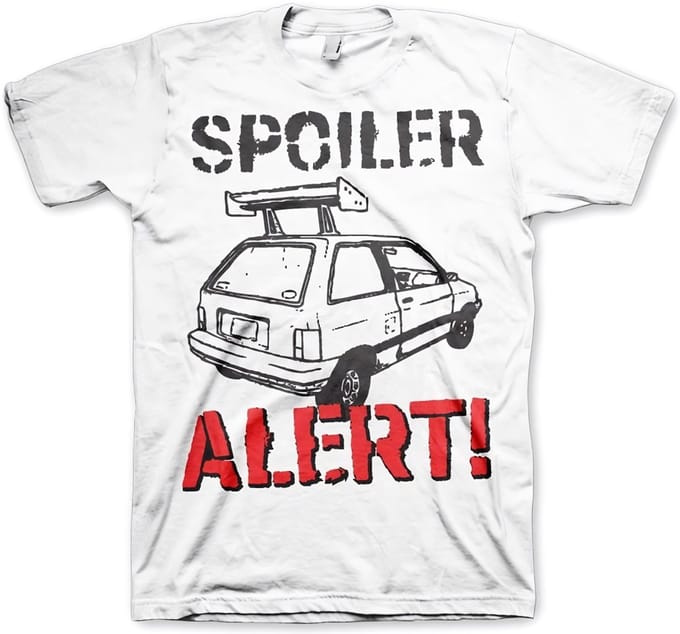 Hybris Spoiler Alert T-shirt White