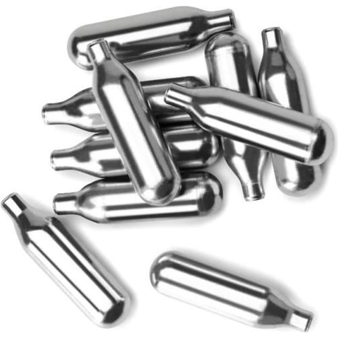 IBILI 744100 CO2-patronen voor Soda Sifon Aluminium Zilver 9 x 4 x 7 cm