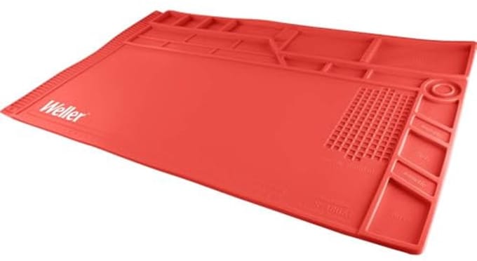 Grote Siliconen Soldeermat - Veilig en Functioneel voor Elektronische Projecten