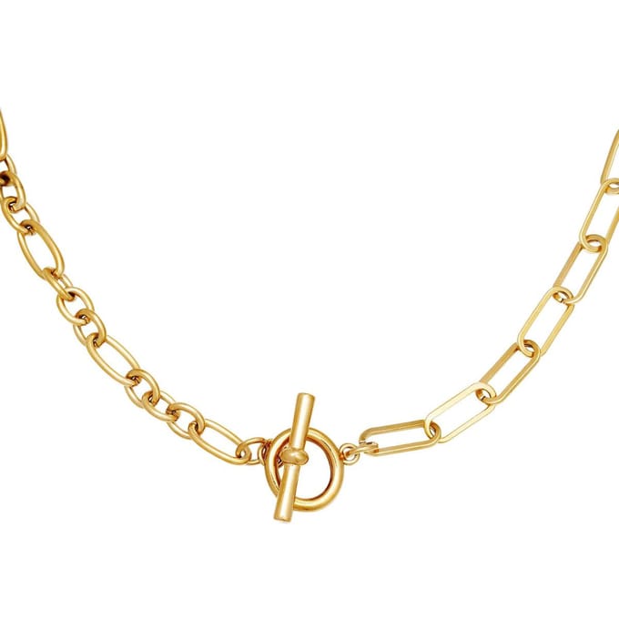 Ketting Lucky Lock - Yehwang - Ketting - Goudkleurig