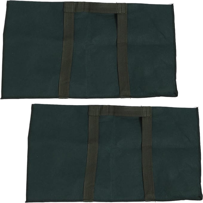 2 STUKS Overstromingsbarrières Waterabsorberende Hars Herbruikbare Zelfuitzettende Overstromingspreventiezak voor Deur black