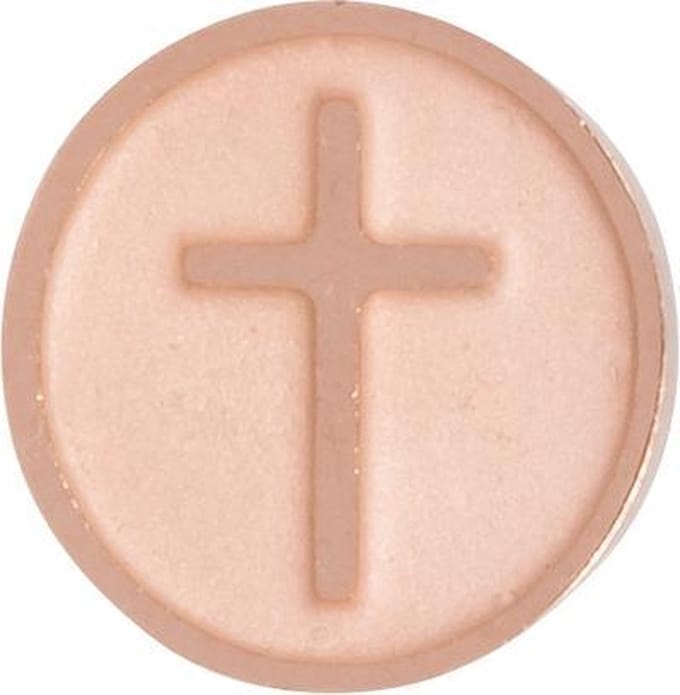 iXXXi-Jewelry-Top Part Cross-Rosé goud-dames--One size