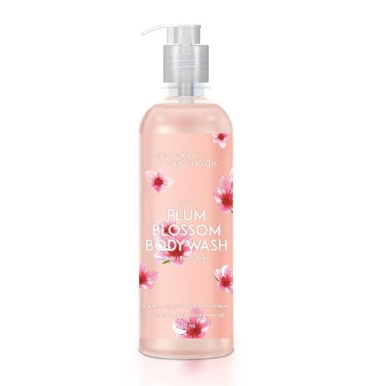Aroma Magic 3 in 1 Plum Blossom Body Wash 500ml pink