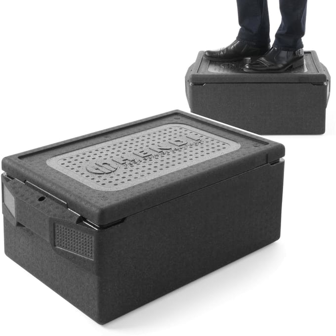 Catering Thermische Isolatie Container Thermos voor Voedseltransport Eep Gn1/1 , Hendi 707982 39 L
