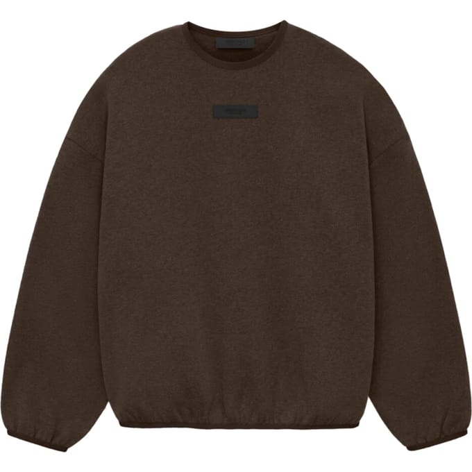 Essentials logo sweater met ronde hals