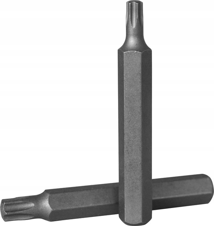 Jonnesway Torx T70 bit, 75 mm lengte, 10 mm aansluiting
