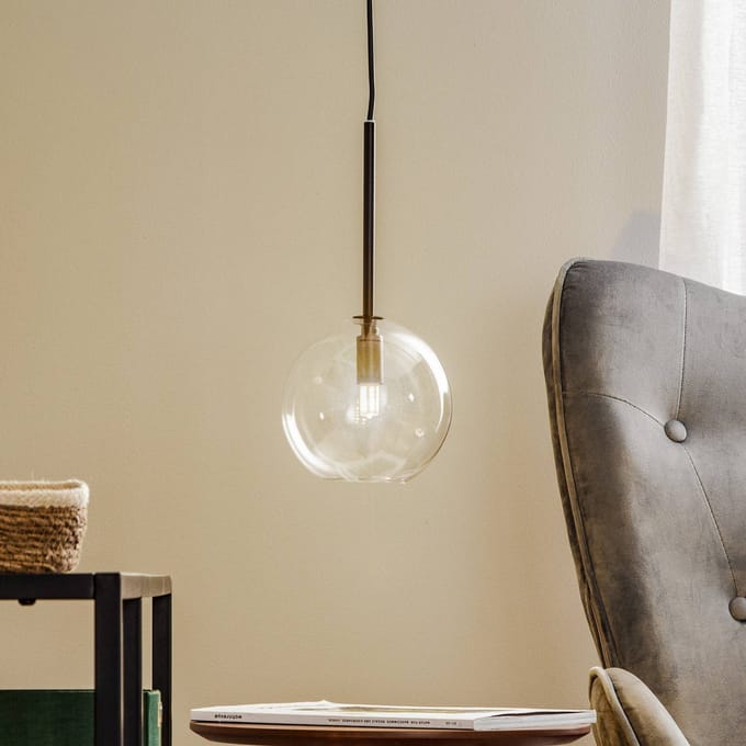 Nowodvorski Lighting Hanglamp Sphere, 1-lamp, Ø 15 cm