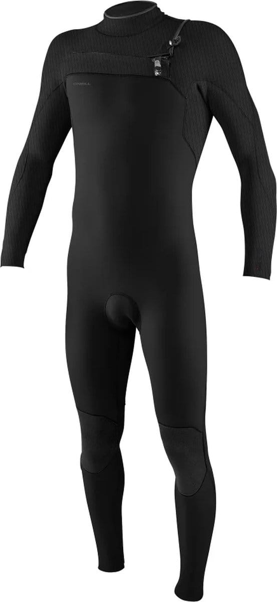 O'Neill Hyperfreak 5/4+ Chest Zip Full Wetsuit - Black XL - Heren