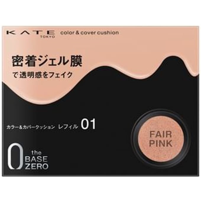 Kanebo - Kate Color & Cover Cushion 01 Fair Pink Refill