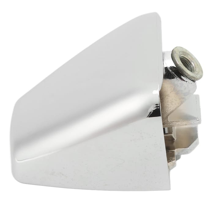 Chrome Deurklink Covers Glanzend Oppervlak Verchroomde Deurklink Covers Vervanging voor Hummer H3 white