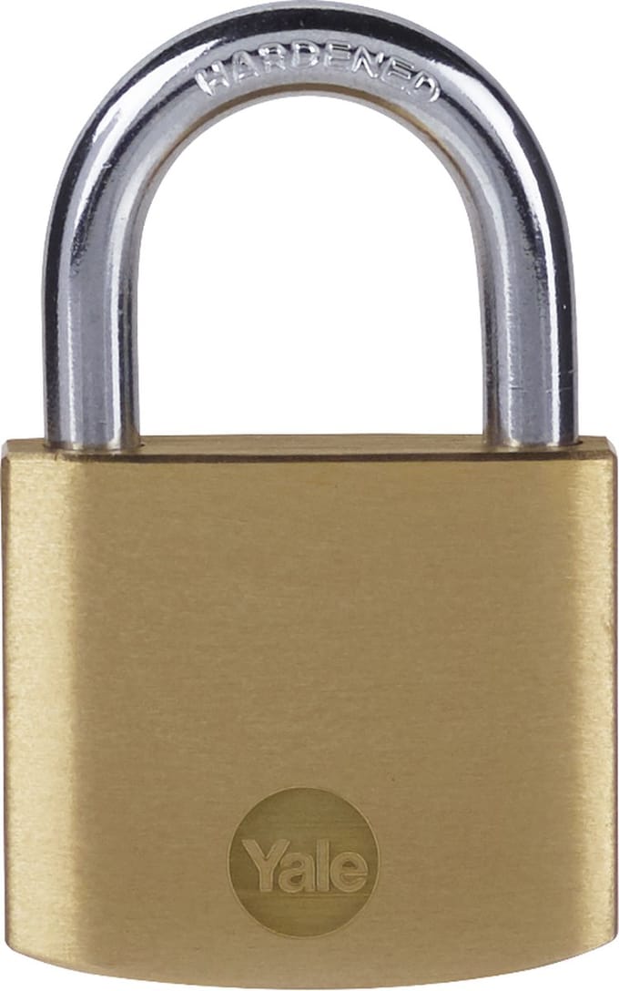 Yale - Messing Hangslot - 40 mm - Standard Protection - 4 stuks