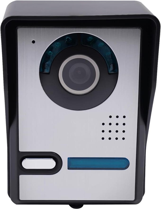 Video Deurintercom - Deurbel Camera - Veiligheid Thuis - 7 Inch TFT LCD Scherm - 25 x 15 cm