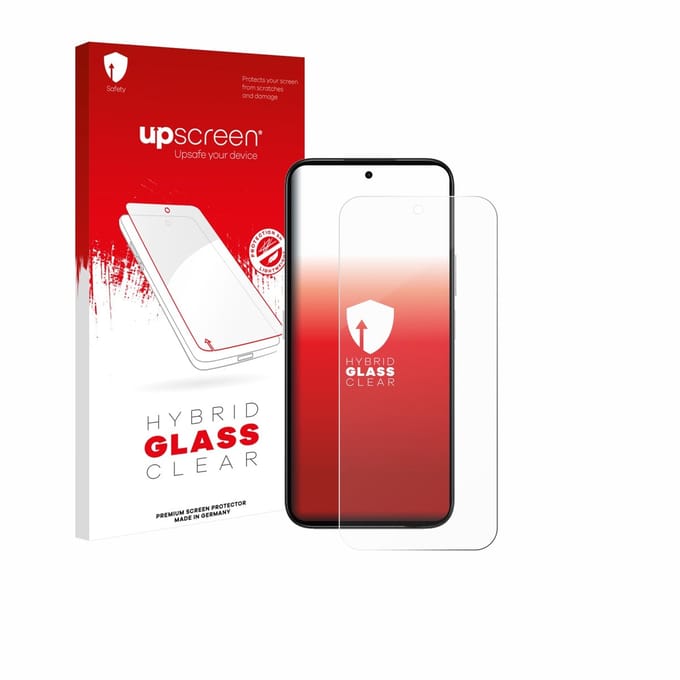 upscreen - Screenprotector voor Honor Play 60 - Folie Beschermfolie Beschermglas transparant