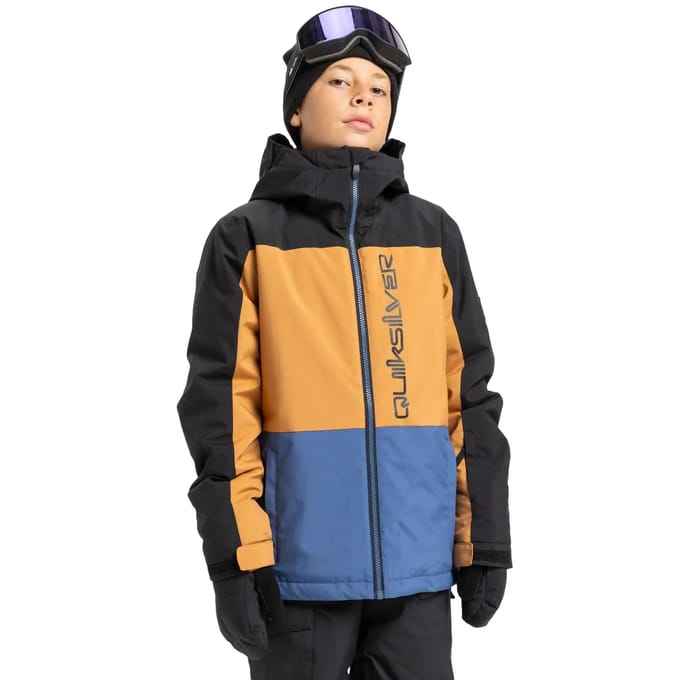 Snowboardjas voor kinderen Quiksilver Side Hit Block