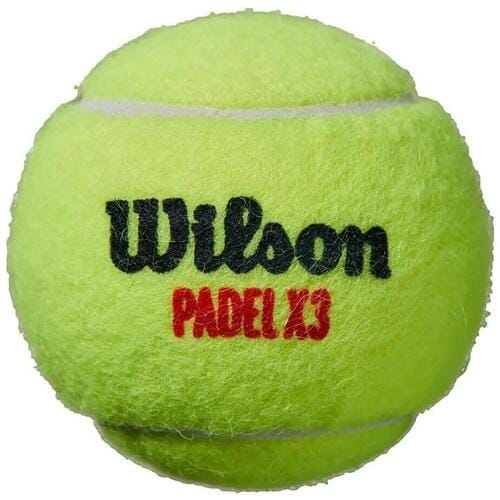 Wilson Padel X3 Ball Verpakking 3 Stuks