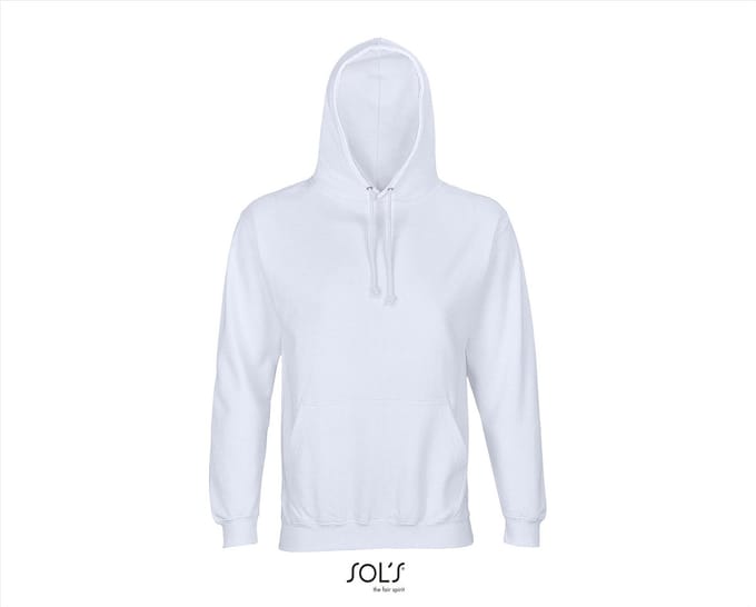 SOL'S Unisex Condor Hooded Sweatshirt L03815 - Creamy Blue - S