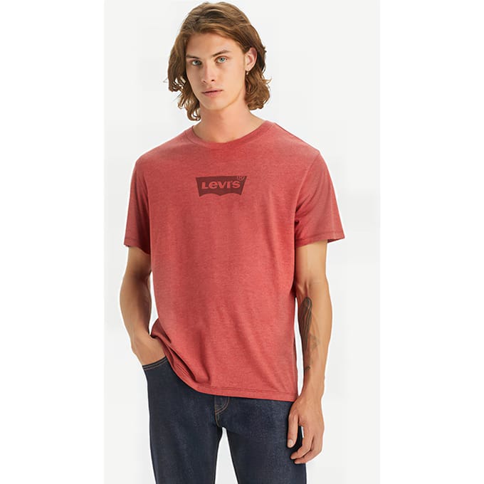 Levi's Graphic Printed T-shirt Red Taglia: S | T-shirt stampate Outlet | Uomo | Rosso