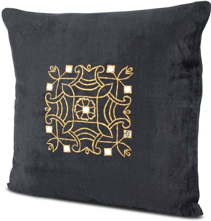 Safaary - Kussen Oosters Goud-Zwart 45 x 45cm