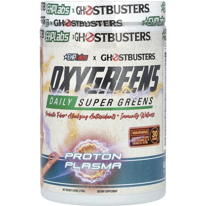 EHPlabs, Ghostbuster, Oxygreen, Daily Super Green, Proton Plasma, 9,84 oz (279 g)