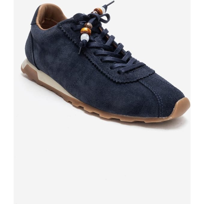 Brea Leren Versierde Sneaker Dames