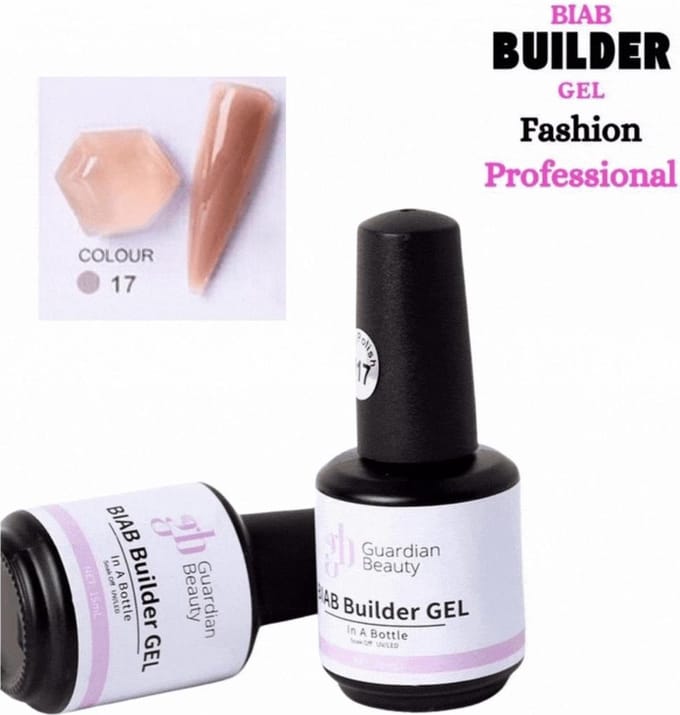 Guardian Beauty BIAB Builder Gel - Aphrodite - #17 - 15ml - Nagel Gellak