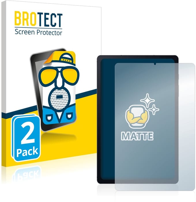 BROTECT - Screenprotector voor Samsung Galaxy Tab S6 Lite 2020 - Folie Beschermfolie matte 2 Stuks
