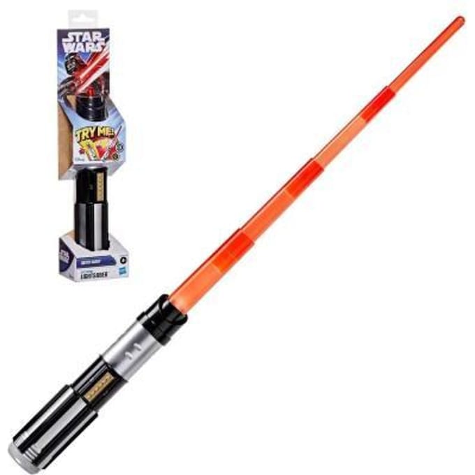 Hasbro Star Wars Elektronisch Lichtzwaard – Darth Vader Actiefiguren en superhelden